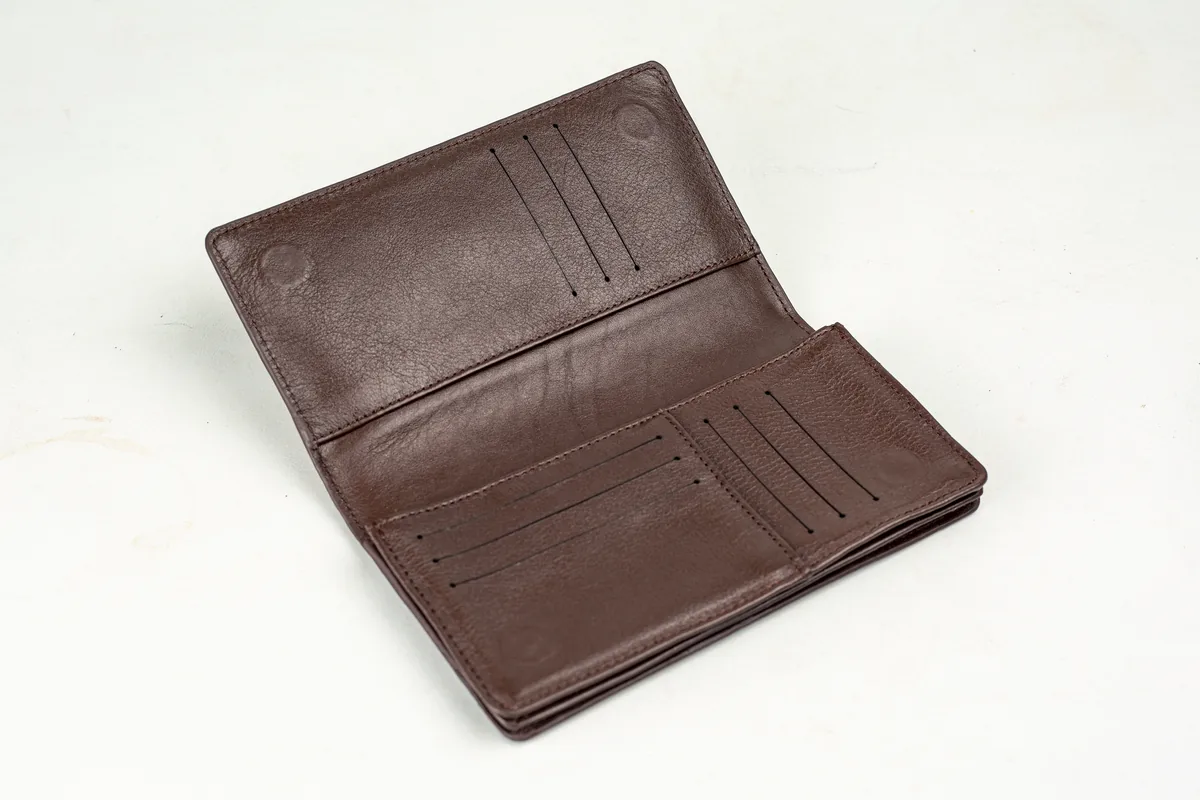 Loretta Croco Leather Long Wallet